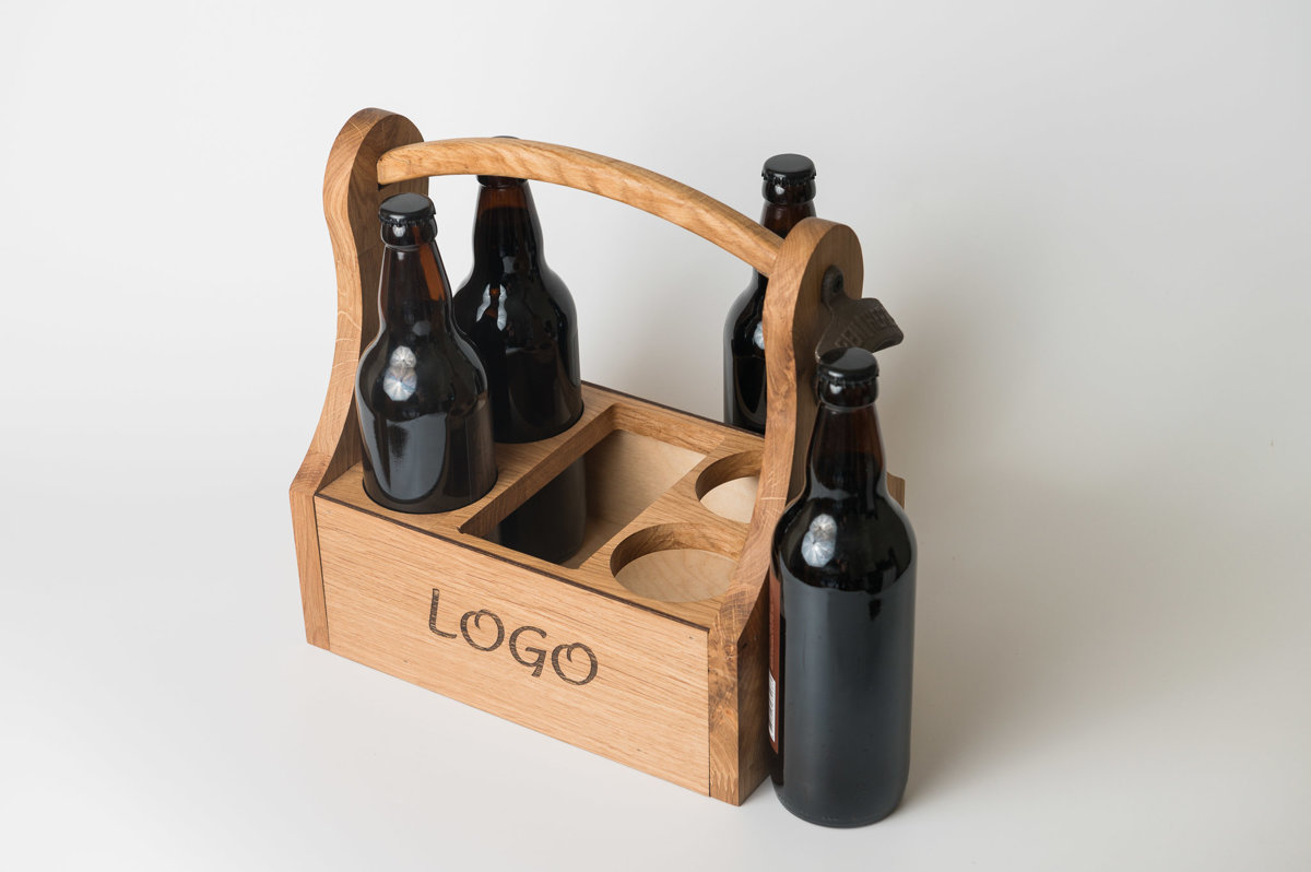 Beer box oak wood