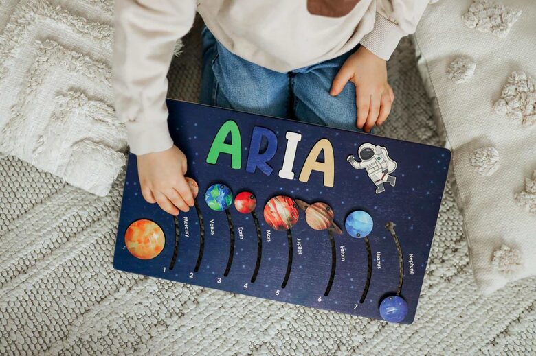 Kustīgā saules sistēmas planētu puzle