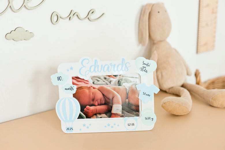 Baby Photo Frame blue