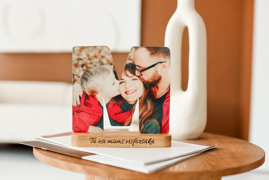 BURTA M FORMAS rāmītis ar foto Māmiņai